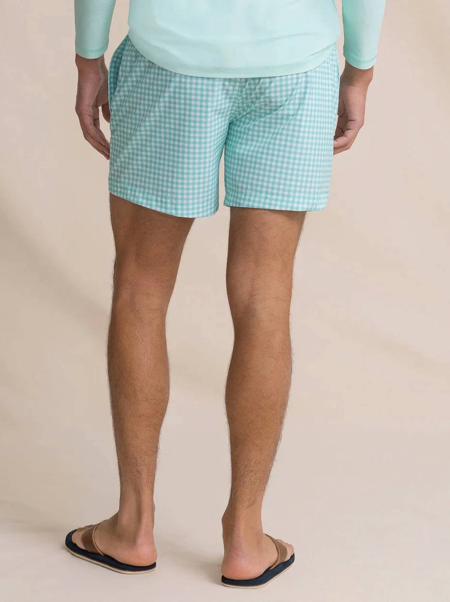 Southern Tide - Pelican Bay Gingham Maritime Swim Trunk