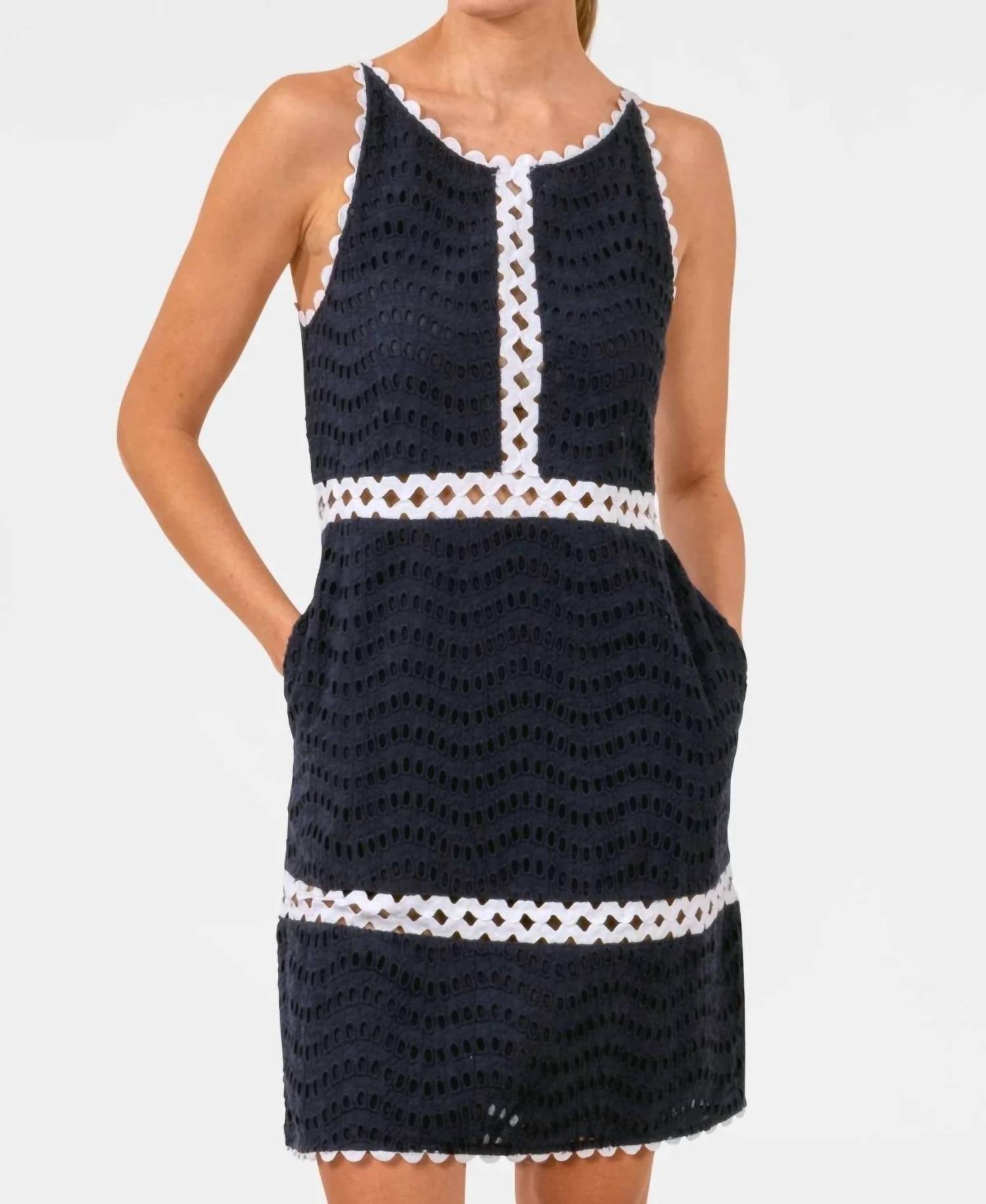 Gretchen Scott - Rikki Eyelet Mini Dress