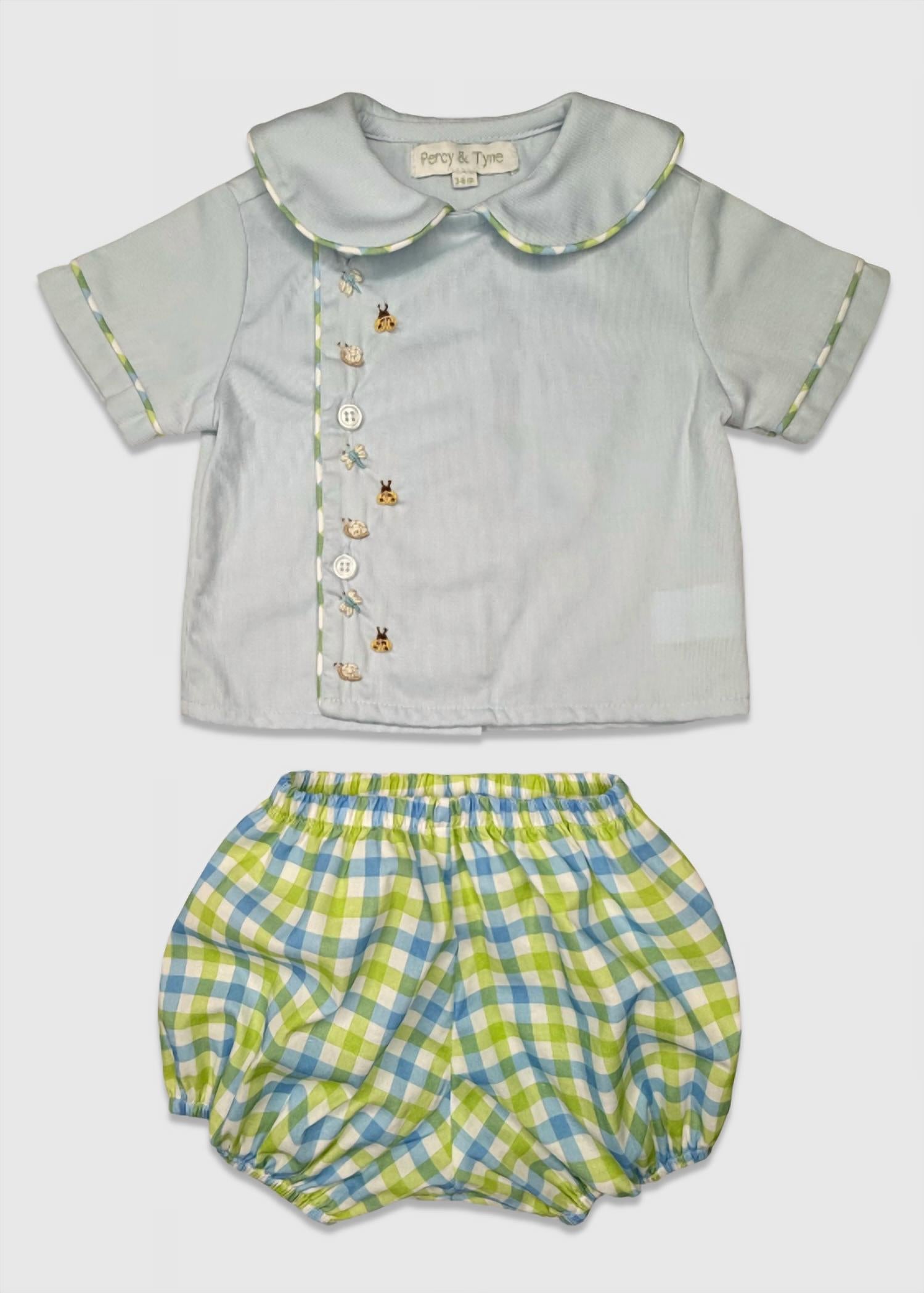 Percy & Tyne - Baby Girl's Stanford Bloomer Set