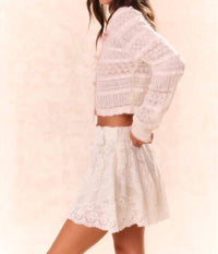 Loveshackfancy - Roselline Bow Cardigan