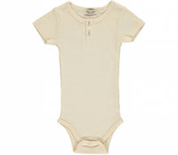 Marmar Copenhagen - Kid's Short Sleeve Ribbed Henley Body Set
