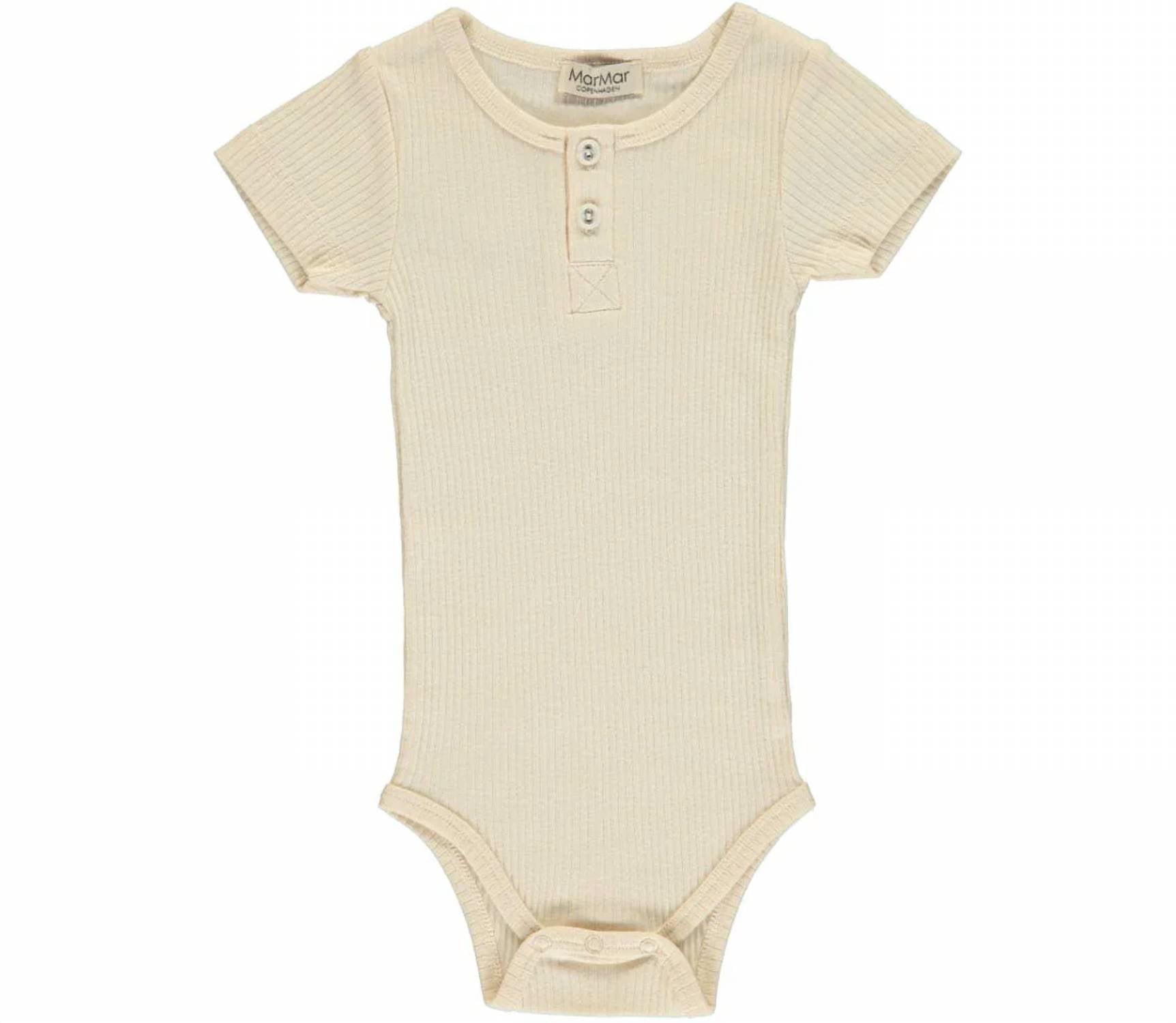Marmar Copenhagen - Kid's Short Sleeve Ribbed Henley Body Set