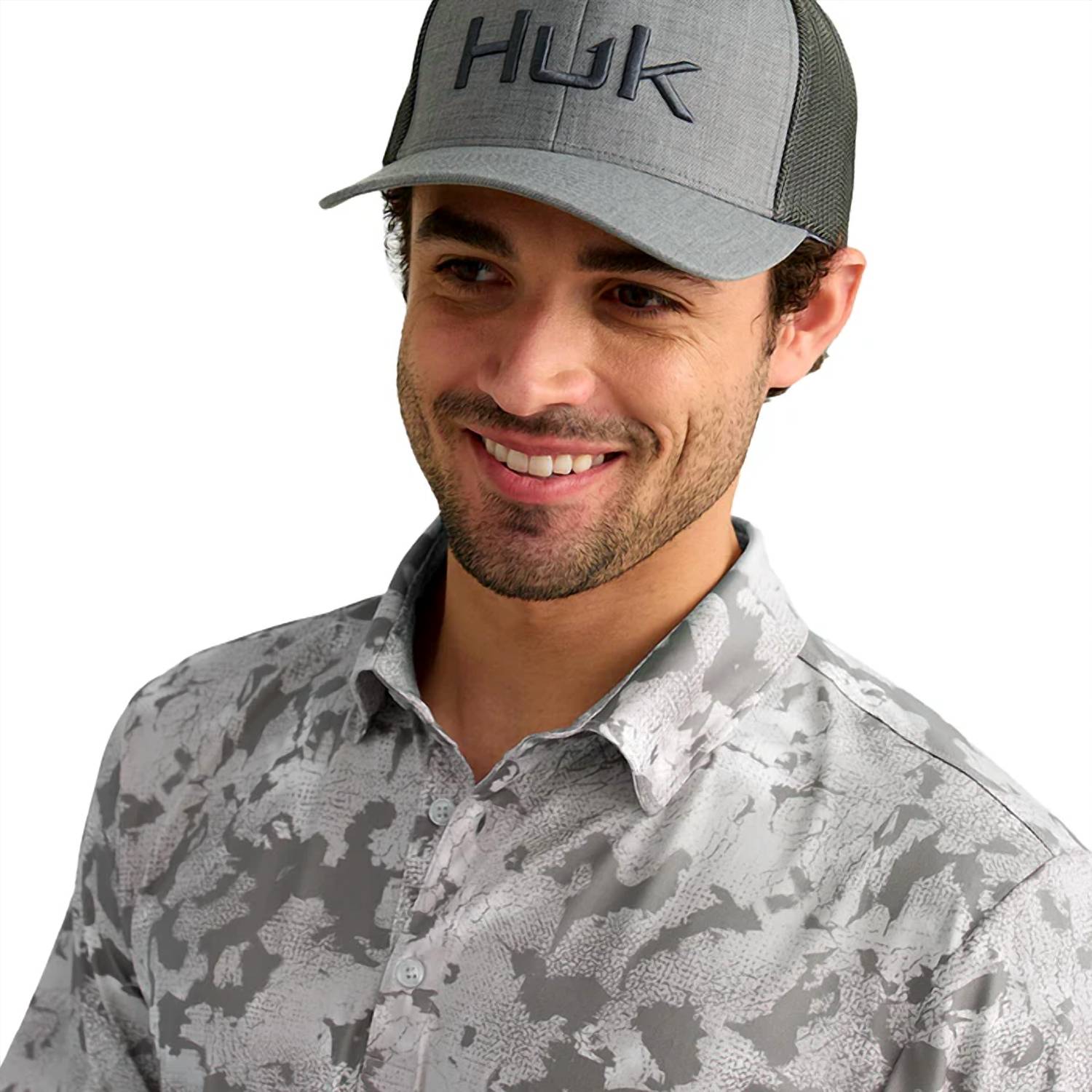 Huk - KC Airweight Printed Polo