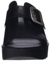 FLY LONDON Women's Cozy Heeled Sandals in black - women's sandal - view 4