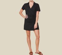 Monrow - Knit Wrap Dress