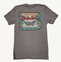 Red Dirt Hat Company - Unisex Home On The Range Logo Fit T-shirt
