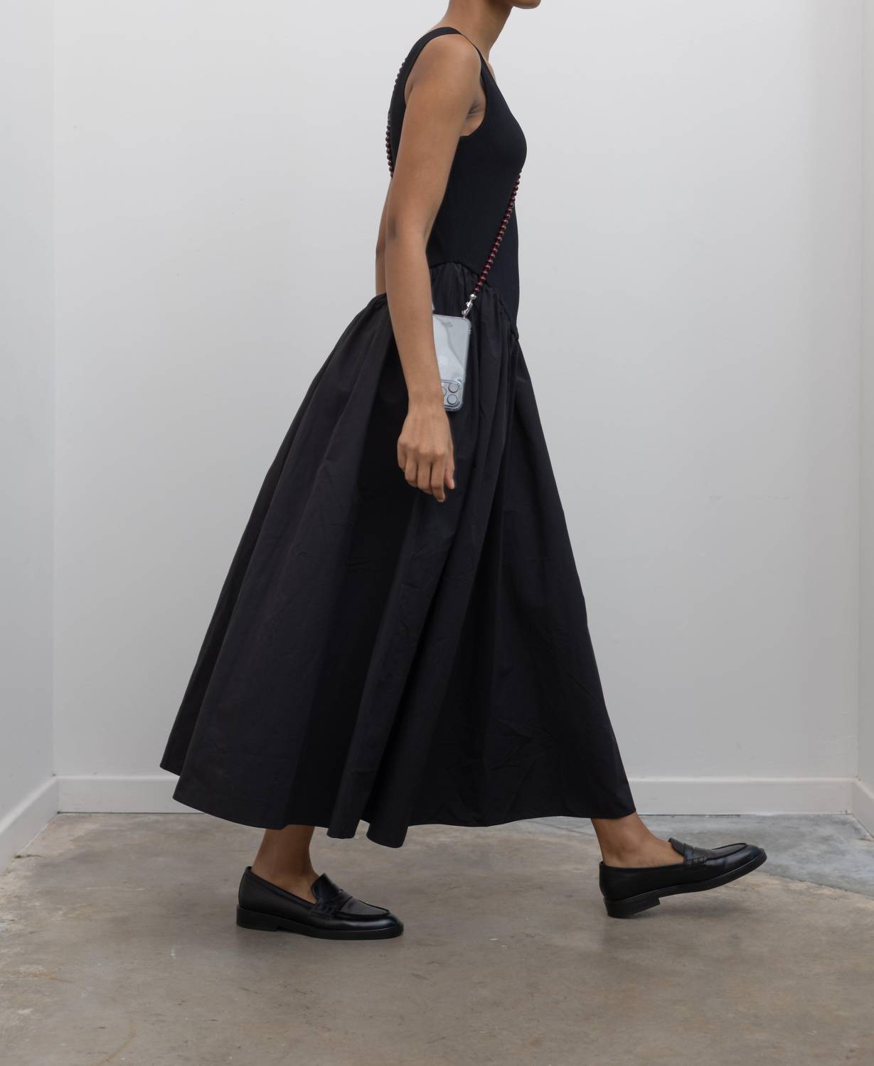 Collective - Ribbed Knit Full Maxi Dress