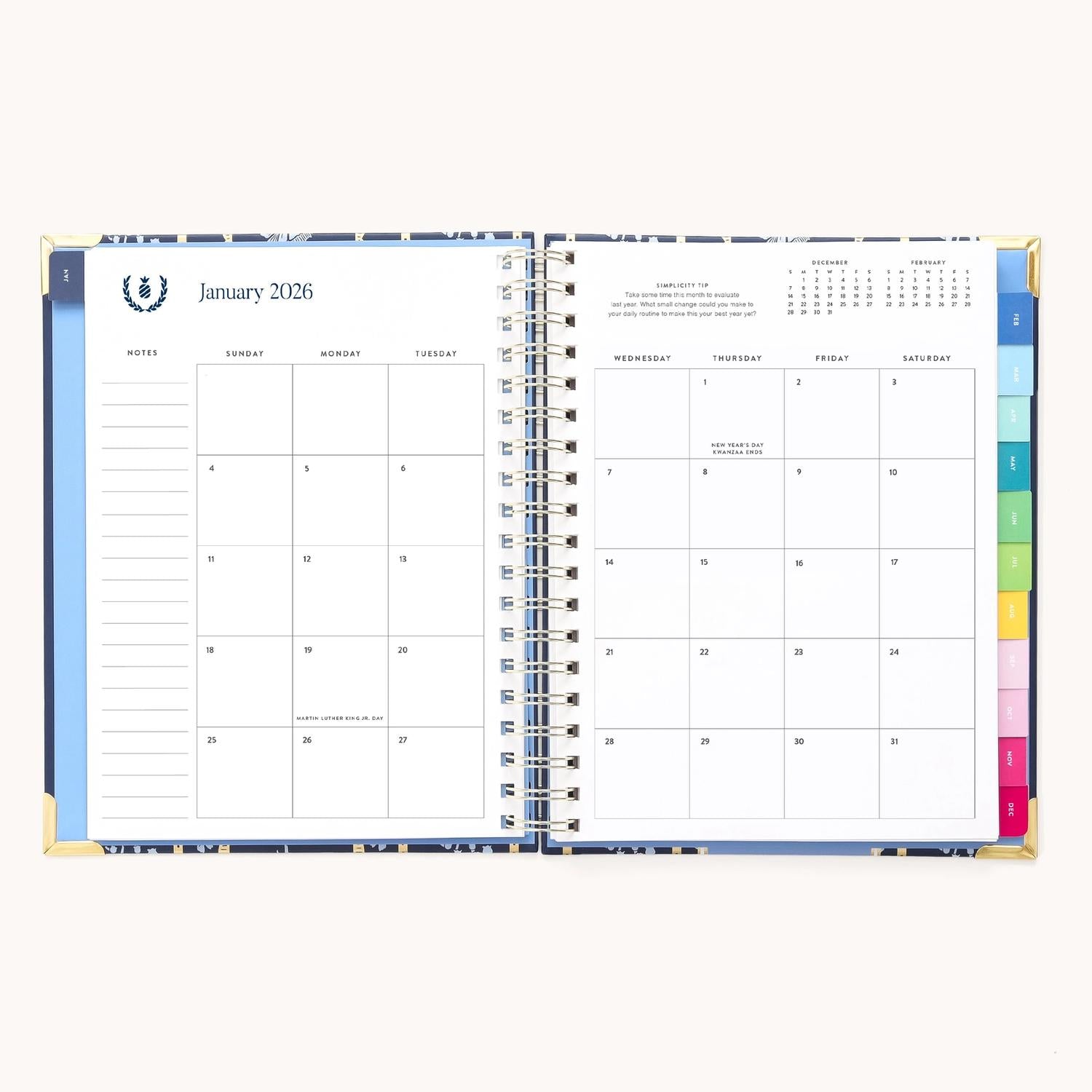 Emily Ley - 2026 Spiral Weekly Simplified Planner