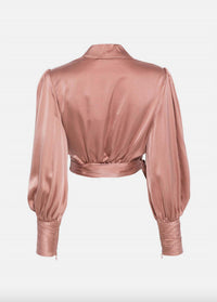 Zimmermann - Silk Wrap Top