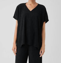 Eileen Fisher - V-neck Boxy Top