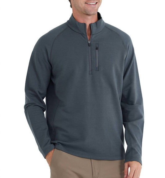 Bamboo Heritage Fleece Quarter Zip Sweatshirt