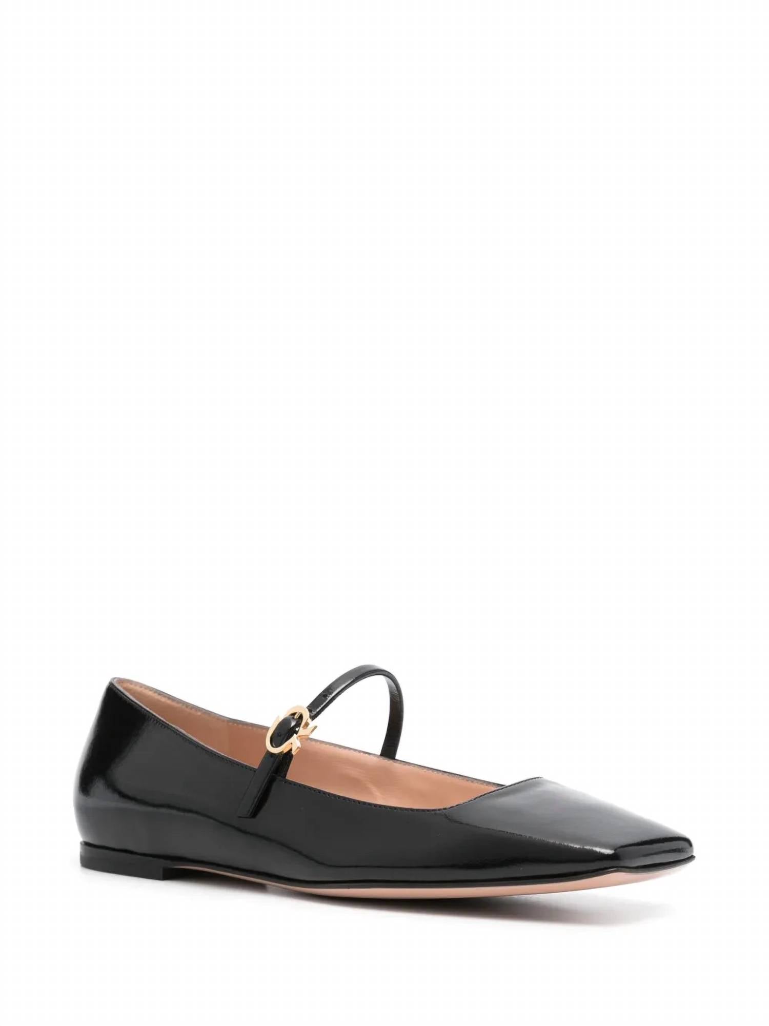 Gianvito Rossi - Women's Christina Patent Leather Ballerina Flats