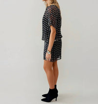 Malibu Road - Pearl Luxe Embellished Mini Skirt