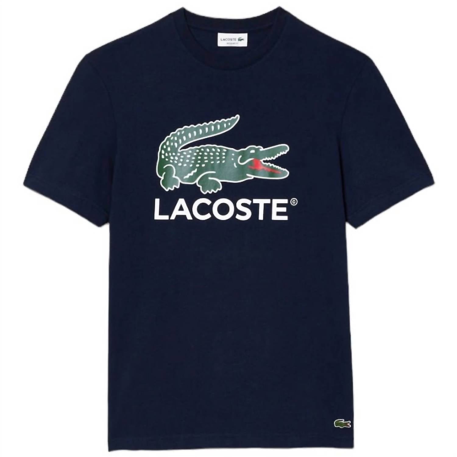 Lacoste - Jersey Signature Print Tee