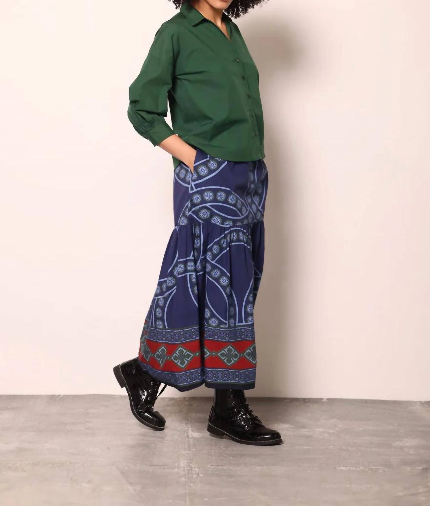 Maude - Ada Vintage Circles Skirt