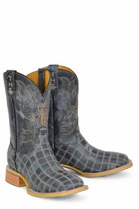 Tin Haul - Men's King Of Clubs Patchwork Boot