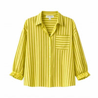 Kerri Rosenthal - Tia Faded Stripe Shirt