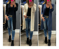 Naya Mixed Stitch Duster