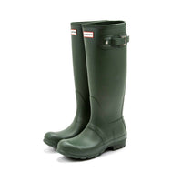 HUNTER Women's Original Tall Rain Boots in hunter green 1 - women's shoe