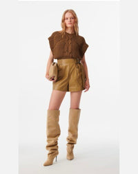 Iro - Kalis Knit Short Sleeve Top