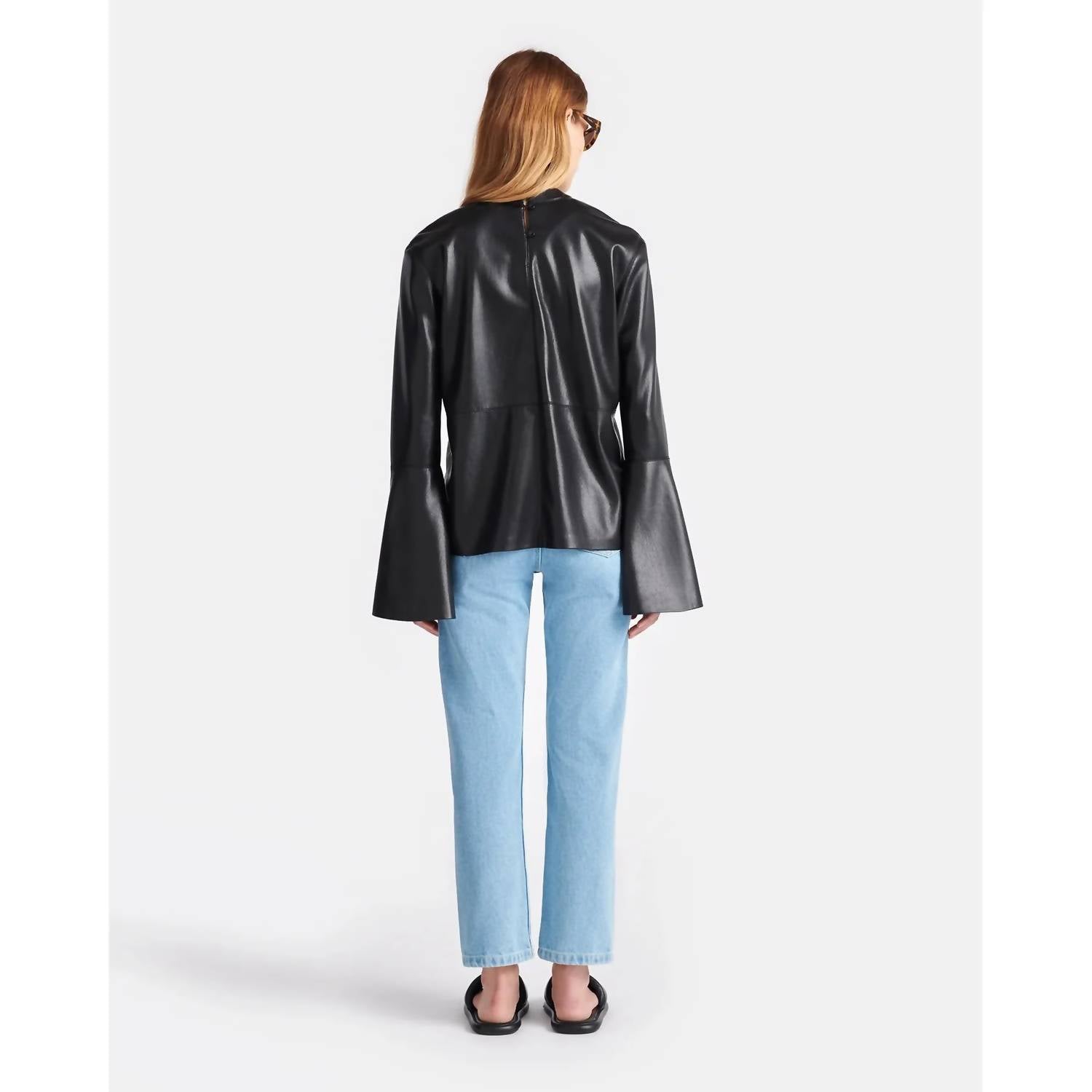 Nanushka - Bolda Alt-leather Top