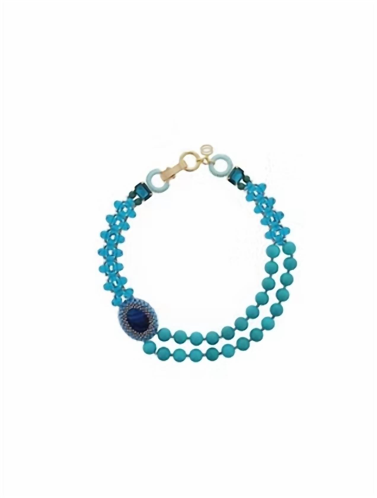 Nour London - Women's Crystal Beaded Necklace