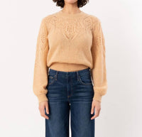 ISABEL MARANT Jenia Knit Pullover in caramel - women's sweater