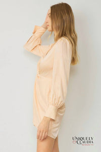 Entro - Evie Faux Wrap Mini Dress