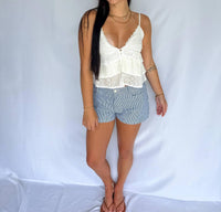 Illa Illa - The Mykonos Eyelet Cami Top