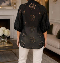 Elie Tahari - BUTTON UP SHIRT