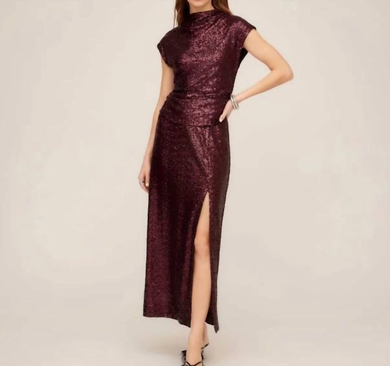 Fifteen Twenty - Cora Sequin Maxi Skirt