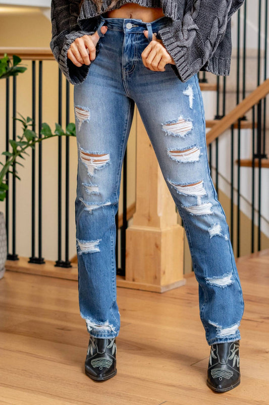 Kancan - Women's Straight Leg Jean