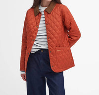 Barbour Annandale Quilted Jacket in pumkin spice - women's jacket