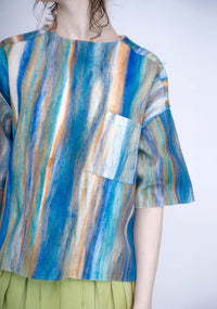 Kawakey - Felt Oversized Shirt