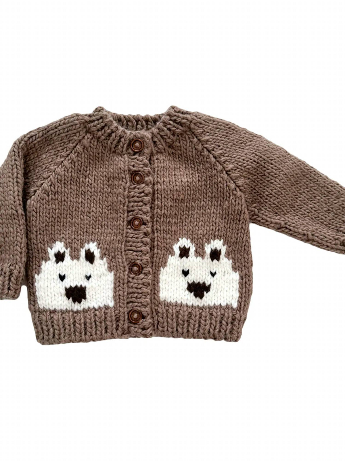 The Blueberry Hill - Kids Bear Cardigan