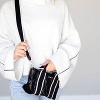Pretty Simple - Women's Mini Quilted Crossbody Bag