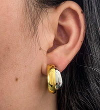 Katie Rae Collection - Women's Fusion Hoops Earrings