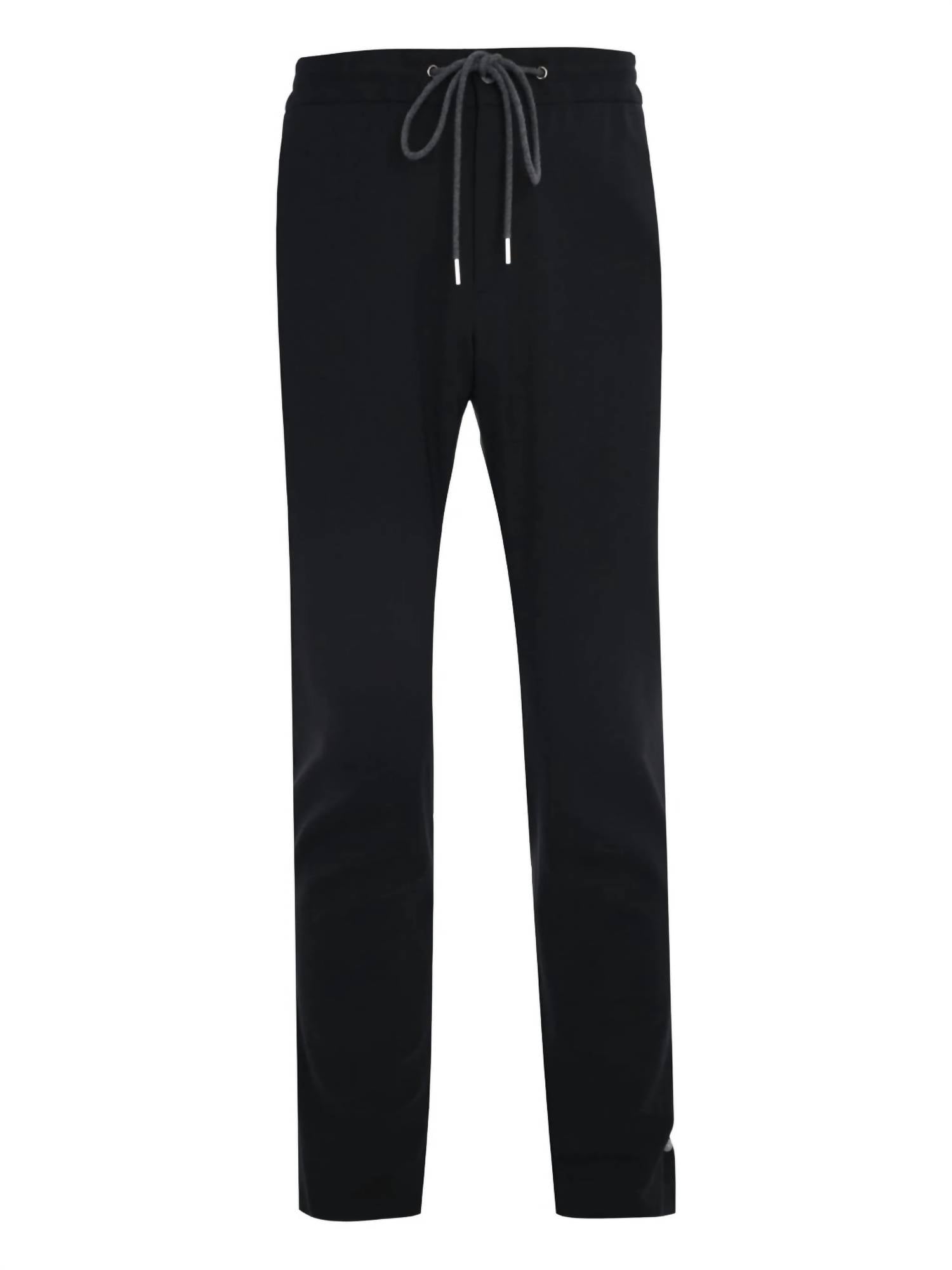 Tombolini Men's Tech Drawstring Pant in black - men's pants
