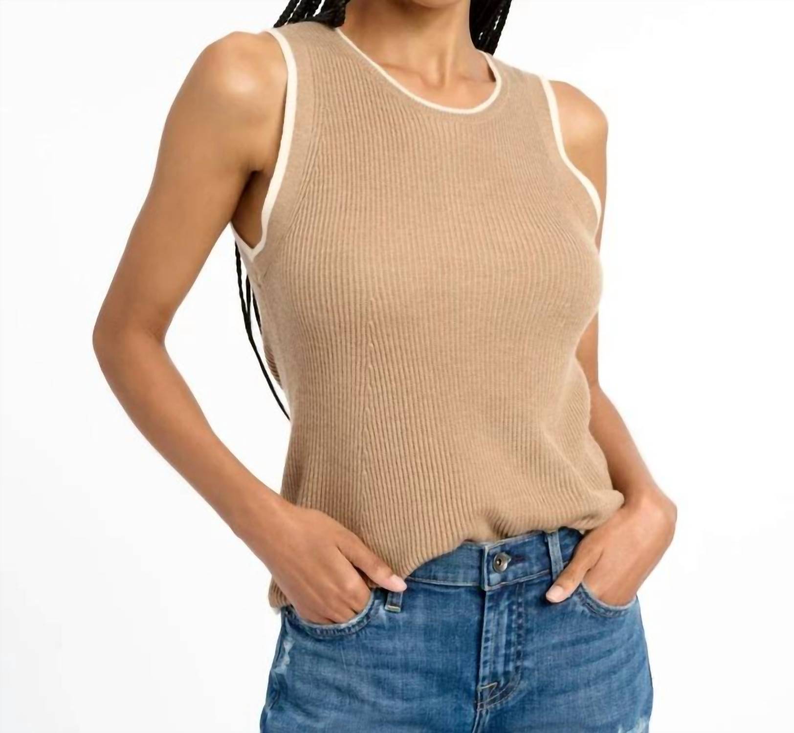 Splendid - Cashblend Yuma Sweater Tank Top