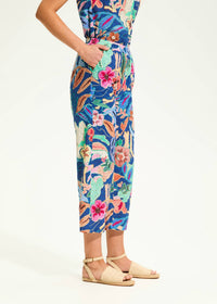 Fdj - Eyelet Pull-on Crop Wide Leg