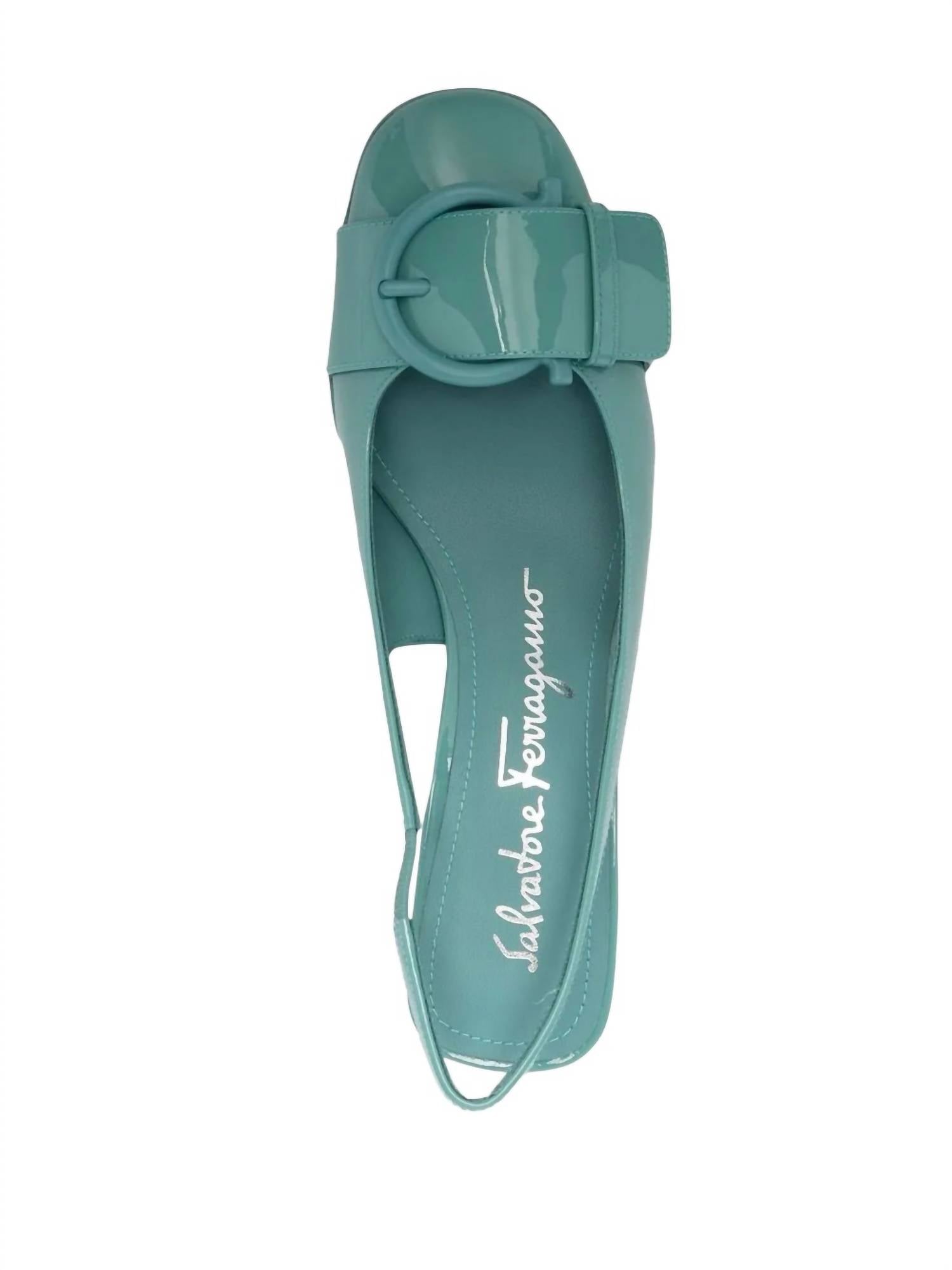 Salvatore Ferragamo - Women's Slingback Buckle Pumps