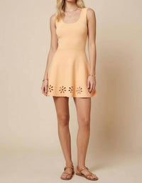 Heyson - Knit Fit And Flare Mini Dress