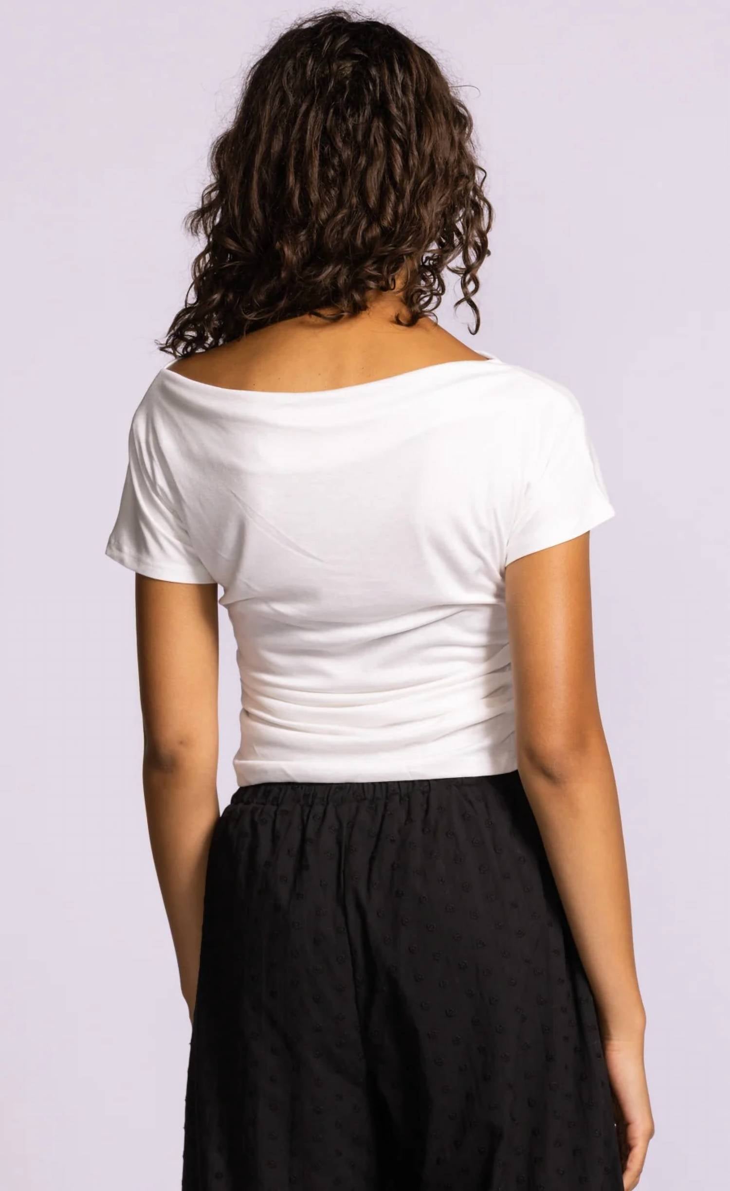 Pink Martini - Cindy Boat Neck Top