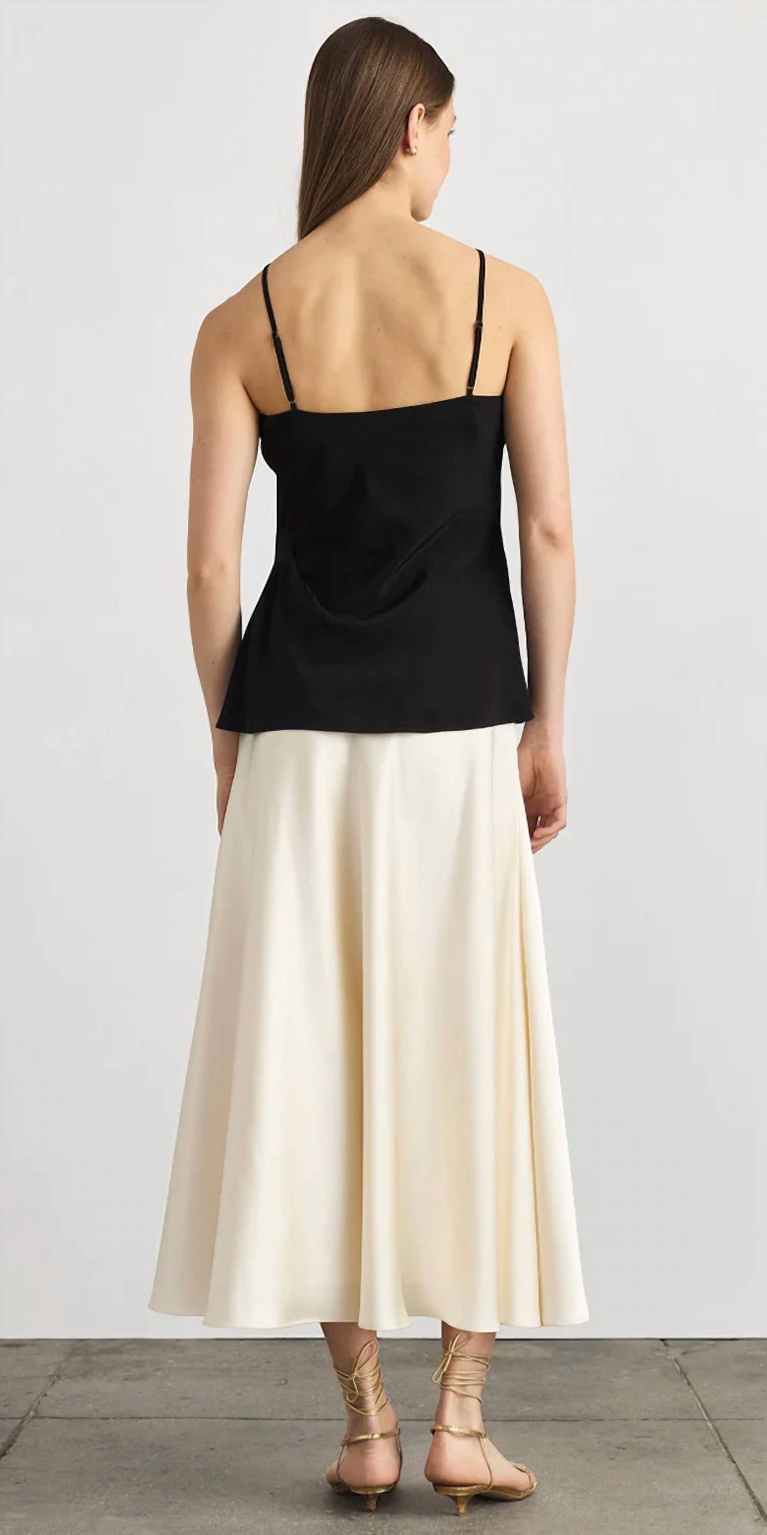 Tanya Taylor - Marlowe Soft Drapey Faille Top