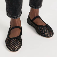 Loeffler Randall - Women's Leoni Crochet Ballet Flat