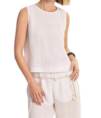 Velvet By Graham & Spencer - Maxine Linen Top