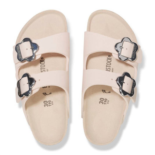 Birkenstock - Kid's Arizona Flower Buckle Sandals