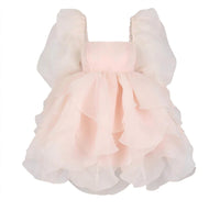 Selkie Rose Petal Puff Dress in pink - women's dress - view 4