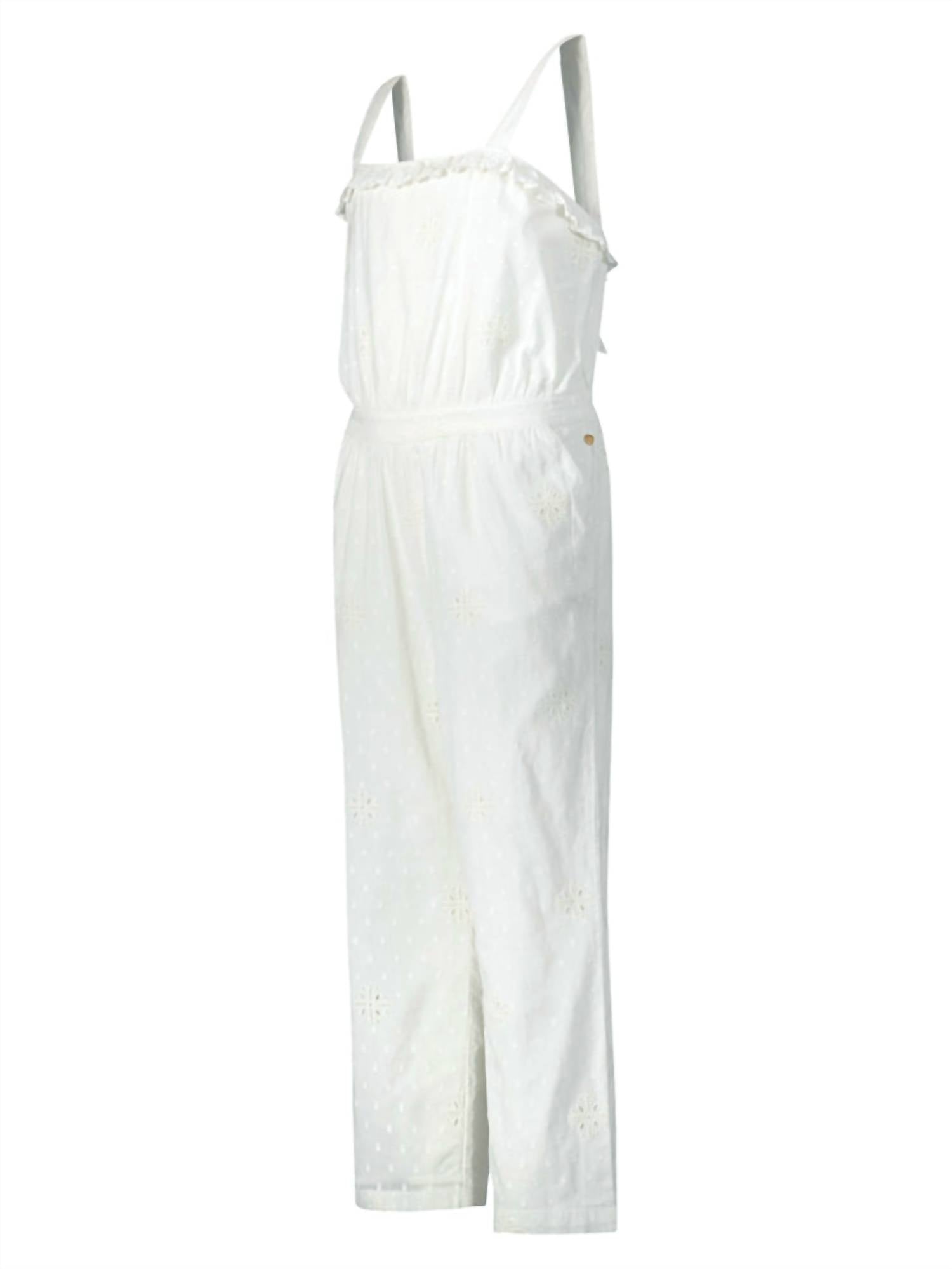 Scotch & Soda - Girls Broderie Anglaise All-in-one Jumpsuit