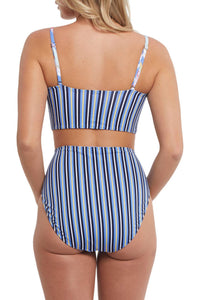 Tribal - WAVE FLORAL REVERSIBLE 2 PIECE SWIMSUIT